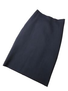 (D) helmut lang ヘルムートラング USA製 SCUBA SKIRT XS ネイビー ストレッチ ナイロン スカート