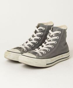 「CONVERSE」 ハイカットスニーカー 24cm グレー レディース