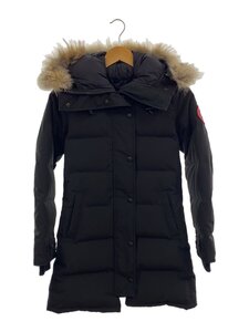 CANADA GOOSE◆SHELBURNE PARKA/XS/ポリエステル/ブラック/3802LA/色褪せ有