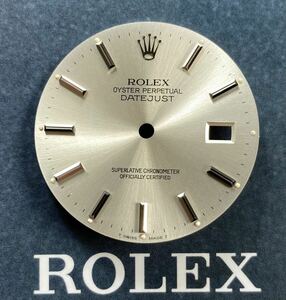 純正 極美品 シルバー 文字盤 ロレックス16014 16234 16239 16220 デイトジャスト メンズ ROLEX DATEJUST silver dial cal.3035 ダイヤル b