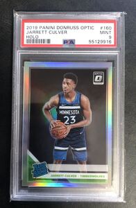 PSA9 RC ルーキー jarrett culver カルバー panini donruss optic holo