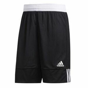 ●送料390円可能商品 アディダス adidas 新品 メンズ リバーシブル構造 メッシュ ハーフパンツ ショーツ 黒 XL [DX6386-O] 四 参★QWER★