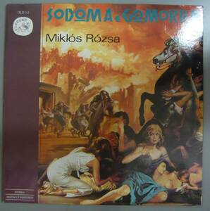 『2LP』MIKLOS ROZSA/SODOMA E GOMORRA/ミクロス・ローザ/ソドムとゴモラ/ORIGINAL MOTION PICTURE SOUNDTRACK/サントラ