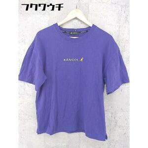 ◇ KANGOL カンゴール 半袖 Tシャツ カットソー サイズL パープル メンズ