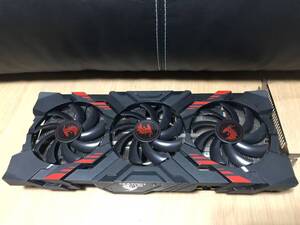 【中古品】【PowerColor】【動作確認済】グラフィックボード AMD Radeon RX VEGA56 HMB2 8GB RED DRAGON ビデオカード【管理：10000018】