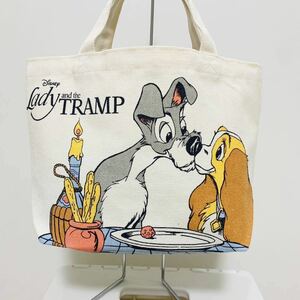 新品　トートバッグ　レディ&トランプ　ディズニー