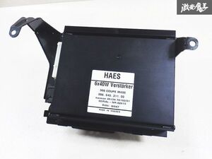 【保証付 実働品】 ポルシェ純正 Porsche 911 996 カレラ ノーマル ステレオ アンプ オーディオアンプ ラジオアンプ 99664531100 棚