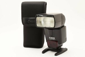 ★美品★ キャノン CANON SPEEDLITE 430EX II キャノン スピードライト ★ケース スタンド★ #1367 #5090 #B05