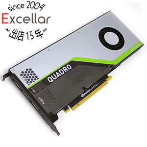 【中古】グラフィックボード NVIDIA Quadro RTX 4000 PCIExp 8GB [管理:1050014882]