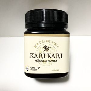 ★ Karikari カリカリ アクティブマヌカハニー UMF 10＋ MGO 261+ New Zealand ニュージーランド Manuka honey 蜂蜜 ハチミツ 殺菌 抗菌