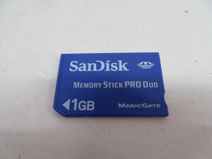 ●●SanDisk メモリースティック 1GB サンディスク MEMORY STICK PRO DUO USED 12993②●●