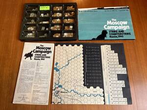 The Moscow Campaign　SPI　Strike and Counterstrike Russia, 1941 (1972)　 ボードゲーム ウォーゲーム シミュレーション