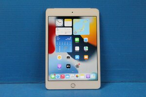 ■Apple■ iPad mini4 Wi-Fi+Cellular 128GB シルバー au/KDDI [MK772J/A] ネットワーク利用制限「○」確認済み