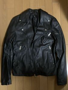 H&M エイチアンドエム ライダース レザー ジャケット