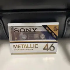 SONY METALLIC 46 TYPE IV カセットテープ