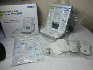 未使用品 開封済み 元箱痛み有 オムロン 電気治療器 HV-F5000 OMRON 
