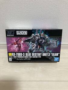 新品 HG HGUC 1/144 ジム ブルーディスティニー3号機 EXAM 戦慄のブルー ガンプラ ガンダム