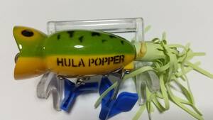 ３　フラポッパー　3/8oz　HULA POPPER アーボガスト ナマズ TOP　トップ Arbogast　BOX保管の未使用品