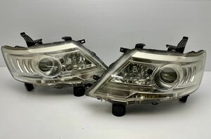 日産 セレナ C25 CC25 ハイウェイスター 後期 ヘッドライト 左右 キセノン HID KOITO 100-24921 (S39)