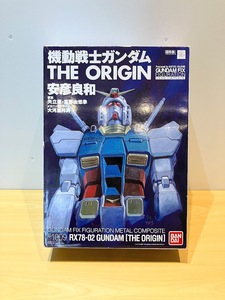 【ITN19RXRA60Z】1000円スタート バンダイ 機動戦士ガンダム THE ORIGIN RX78-02 ＃1009 GUNDAM FIX FIGURATION METAL COMPOSITE 超合金