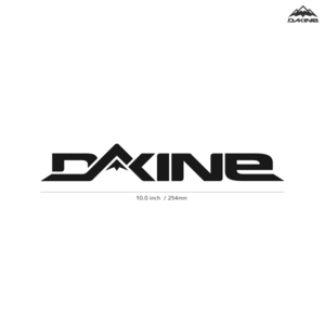 【DAKINE】ダカイン★09★ダイカットステッカー★切抜きステッカー★10.0インチ★25.4cm