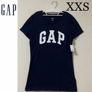 新品タグ付き☆GAP 半袖Ｔシャツ XXS XS S 紺 ネイビー ギャップ ストレッチ