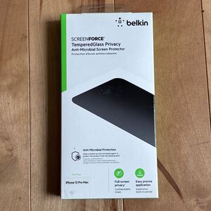 Belkin ベルキン iPhone12 Pro Max 用 保護ガラス