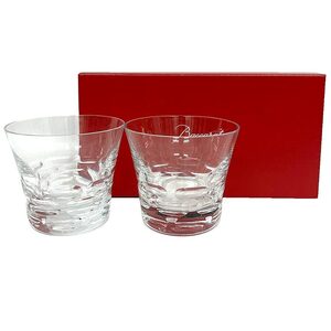 Baccarat バカラ LUCIA ルチア タンブラー ロックグラス グラス ペアセット 2客 酒器 未使用 aq10048