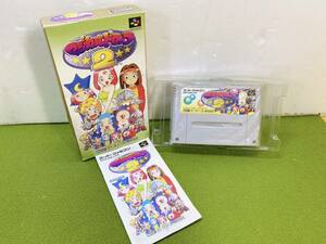 送料520円！　貴重　レトロ　マジカルドロップ2　スーパーファミコンソフト　ゲームソフト　パズルゲーム　長期保管品　現状品