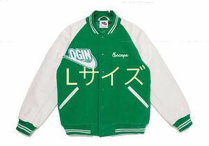 【Lsize】NIGO x Nike AS NRG Varsity Jacket Green（OGIN）（fragment travis bape supreme ジョーダン jordan1 ナイキ human made kaws