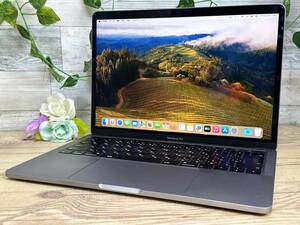 【良品♪】Apple MacBook Pro 2019 A1989[Core i7 8569U 2.8GHz/RAM:8GB/SSD:512GB/13.3インチ]macOS Sonoma タッチバー 動作品