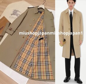 最終価格●本物上質●ヴィンテージ　バーバリー　 BURBERRY Burberrys トレンチコート ノバチェック ステンカラーコート　ベルト　カーキ