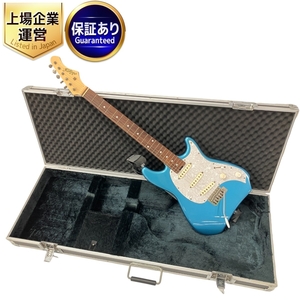 ESP navigator CMタイプボディ セミオーダー品 ブルー系 エレキギター 弦楽器 ハードケース付き 中古 W9050301