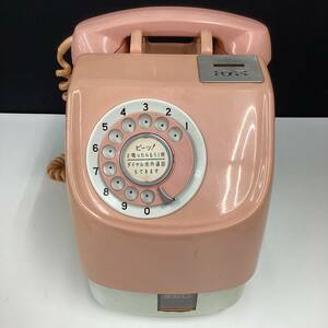 ピンク電話　特殊簡易公衆電話　675-A2　昭和レトロ　田村電機製作所