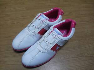 ★美品★ ルコックスポルティフゴルフ le coq sportif GOLF QQL0583 23.5㎝ 91