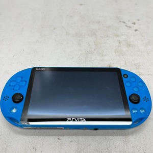 06w5480★1円~ SONY PS　VITA PCH-2000 アクアブルー ゲームハード 中古品