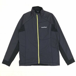 mont-bell モンベル #1106641 クロスランナー ジャケット M グレー系 ウーブン ウインドブレーカー ランニング トレーニング メンズ 紳士