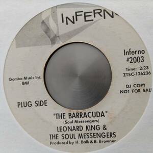 ◆即決◆VERY RARE◆KILLER DEEP JAZZ FUNK◆◆LEONARD KING & THE SOUL MESSANGERS◆◆THE BARRACUDA /I