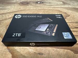 新品 HP EX950 2TB 2280 SSD M.2 PCIe Gen3x4 NVMe1.3 TLC DRAMキャッシュ搭載 5年保証 送料無料 東京発送