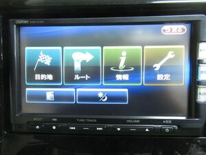 27　 ホンダ純正ギャザーズ メモリーナビ　VXM-122VF 　　 Bluetooth DVD　地デジフルセグ　2012年地図　 JF1　N-BOX