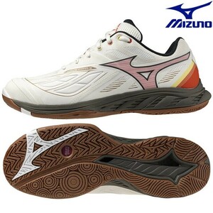 【71GA241332 23.5】MIZUNO(ミズノ) バドミントンシューズ　ウェーブファング2(ONE PIECE) 23.5 新品、未使用 3E相当 ワンピースコラボ商品