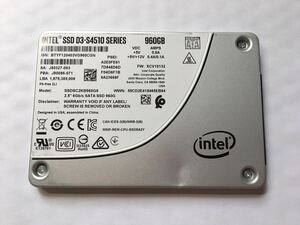 Intel DC S4510 960GB 3D NAND SSD SATA 2.5 inch 企業向け 高耐久 1TB 級 凹み有り