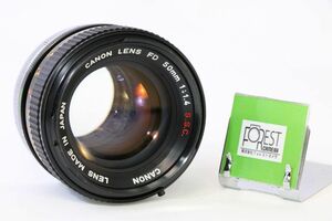 【同梱歓迎】実用■キヤノン Canon FD 50mm F1.4 S.S.C.■絞り完動・くもり■EE31