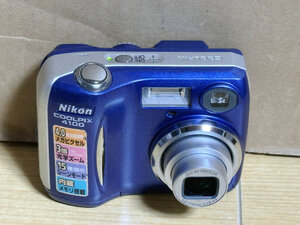 【動作品　本体のみ　保障付】Nikon デジタルカメラ Coolpix E4100