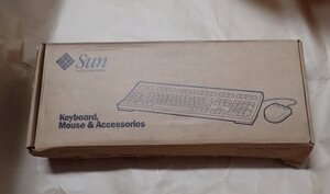 未使用品　SUN SUN microsystems　Type 5c　キーボード＋　マウス等セット　[X3541]