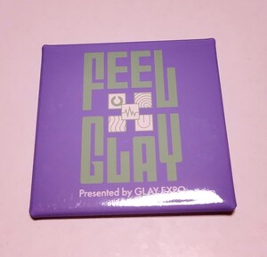 GLAY FEEL スクエアバッジ 未使用 送料込み 