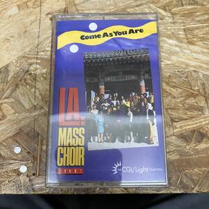 シPOPS,ROCK L.A. MASS CHOIR - COME AS YOU ARE アルバム,INDIE TAPE 中古品