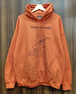 UNDERCOVER × VERDY / アンダーカバー ヴェルディ UC2B9812 Wasted Youth HOODIE プルオーバー パーカー オレンジ サイズXL