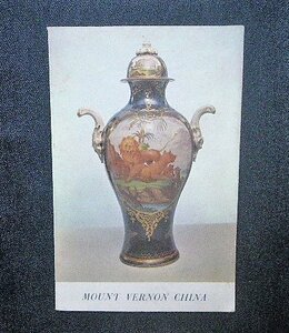 マウントバーノン ジョージ・ワシントン 磁器/食器/カップ&ソーサー 洋書 Mount Vernon China 古美術品/アンティーク品