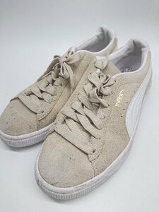 ◇ PUMA x MURUAプーマ×ムルーアSUEDE CLASSIC XXI 389256-01 スニーカー シューズ サイズ23 ベージュ レディース P